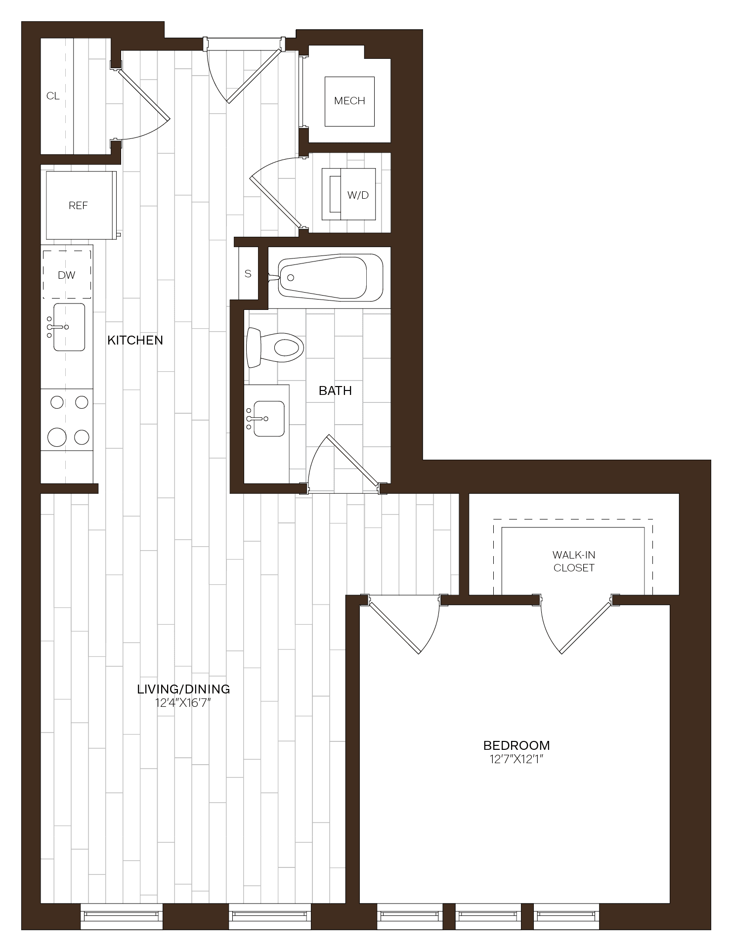 floorplan of 839