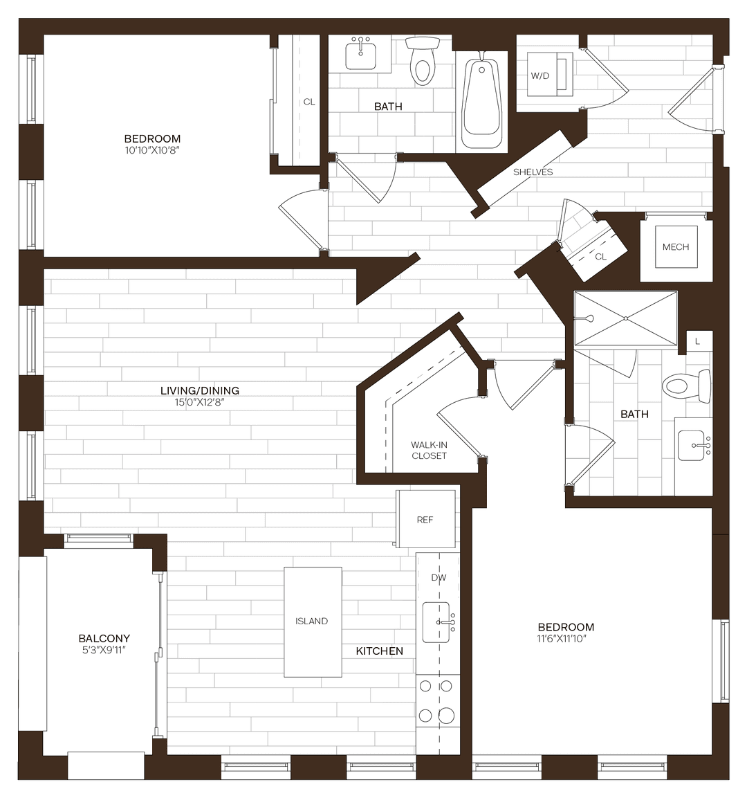 floorplan of 592