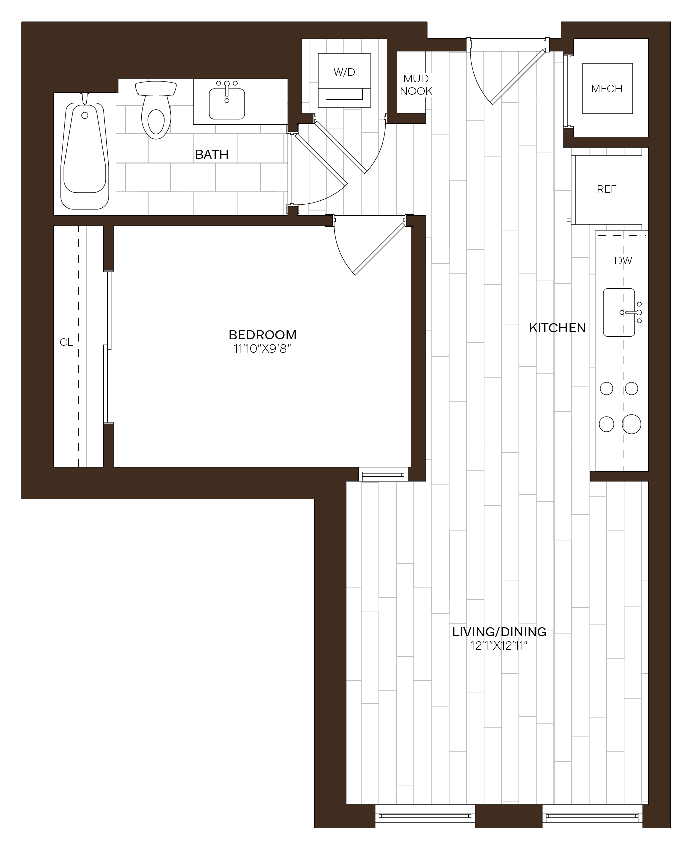 floorplan of 737