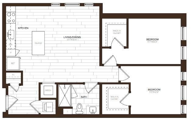 floorplan of 523