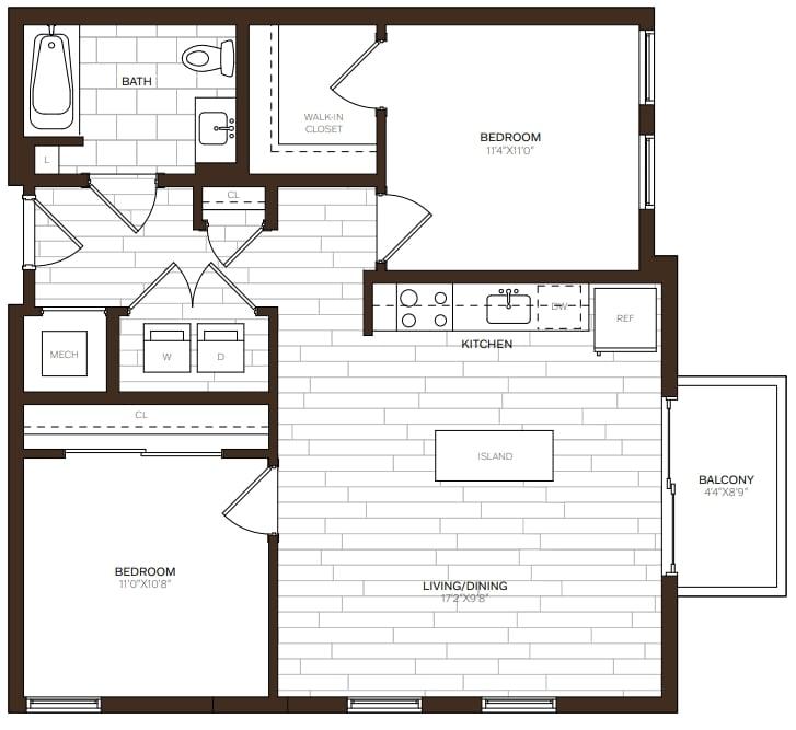 floorplan of 493